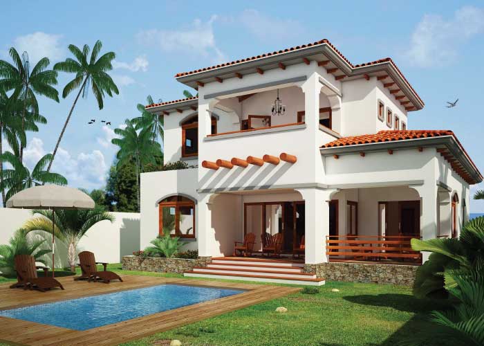 Nivaraguan-Riviera-Beachfront-villa-front